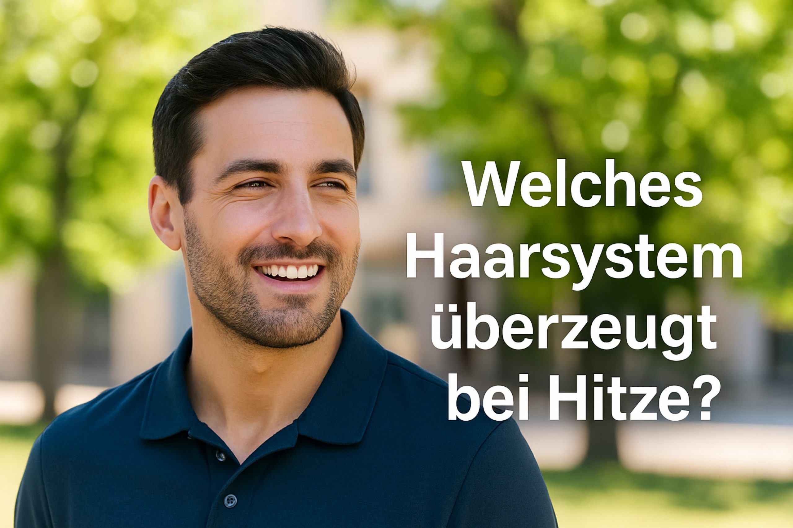 Sommerhitze & Schweiß – Wie Haarsystem-Träger im Sommer souverän bleiben